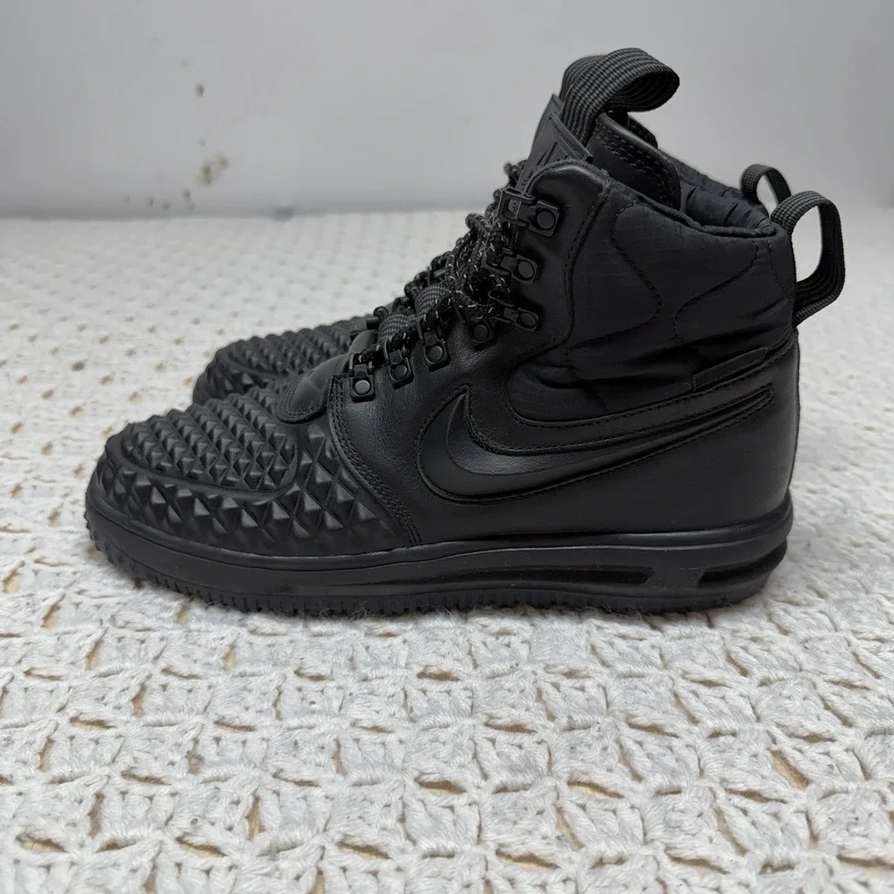Nike Lunar Air Force 1 Anthracite Duckboots Men Size 8.5 Black 916682-002